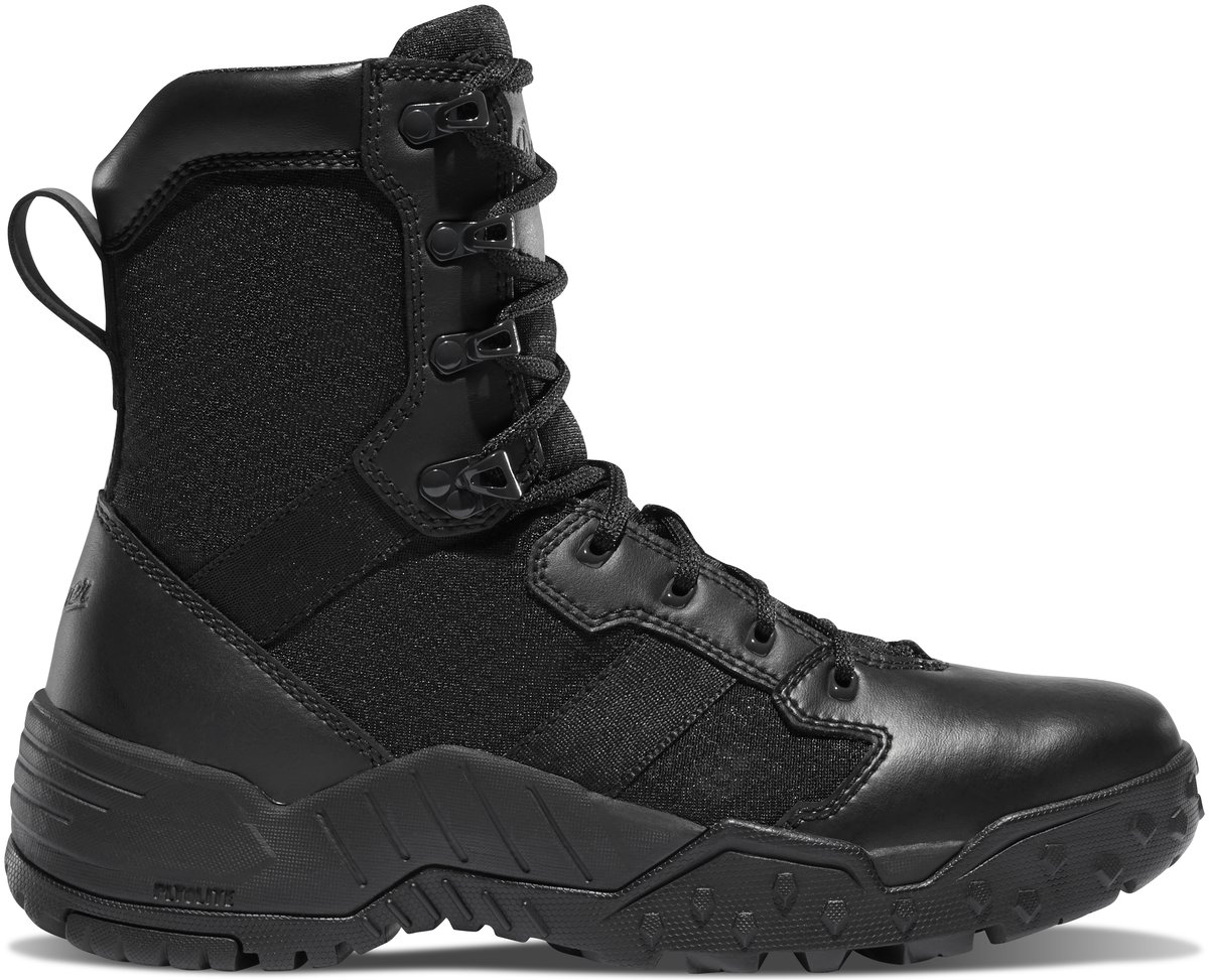 Scorch Side-Zip 8" Black Hot