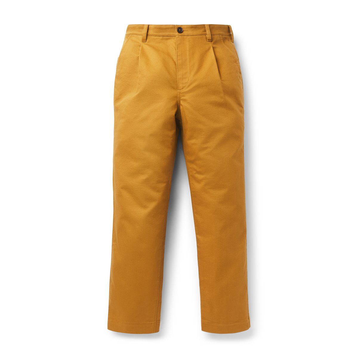Men's Pleated Forager Pants Golden Brown
